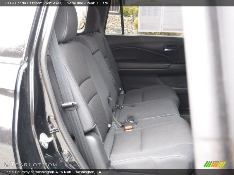 Crystal Black Pearl / Black 2019 Honda Passport Sport AWD