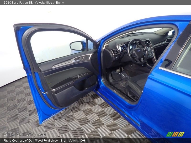Velocity Blue / Ebony 2020 Ford Fusion SE