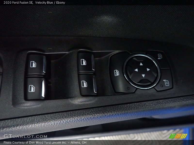 Velocity Blue / Ebony 2020 Ford Fusion SE