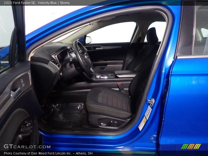 Velocity Blue / Ebony 2020 Ford Fusion SE