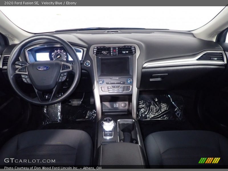 Velocity Blue / Ebony 2020 Ford Fusion SE