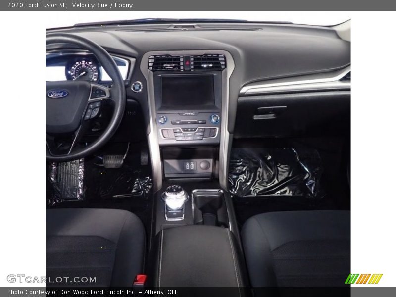 Velocity Blue / Ebony 2020 Ford Fusion SE