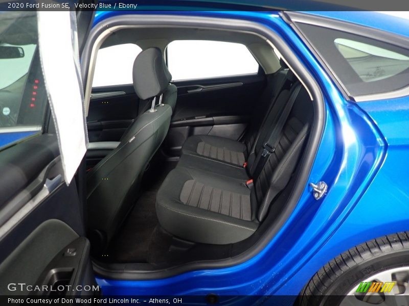 Velocity Blue / Ebony 2020 Ford Fusion SE