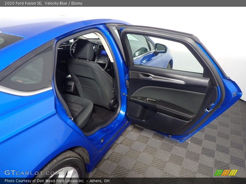 Velocity Blue / Ebony 2020 Ford Fusion SE