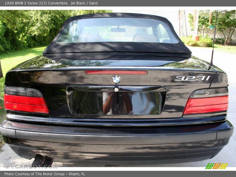 Jet Black / Sand 1999 BMW 3 Series 323i Convertible
