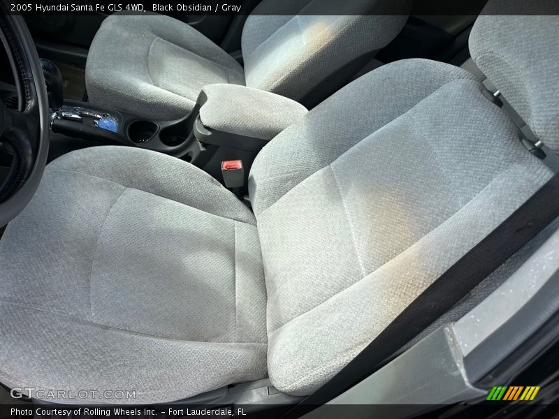 Black Obsidian / Gray 2005 Hyundai Santa Fe GLS 4WD