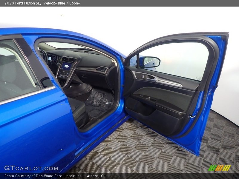 Velocity Blue / Ebony 2020 Ford Fusion SE
