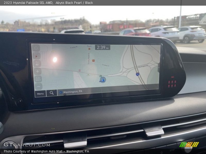 Abyss Black Pearl / Black 2023 Hyundai Palisade SEL AWD