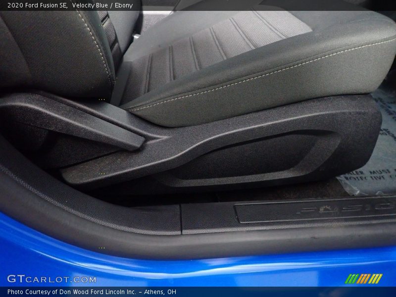 Velocity Blue / Ebony 2020 Ford Fusion SE