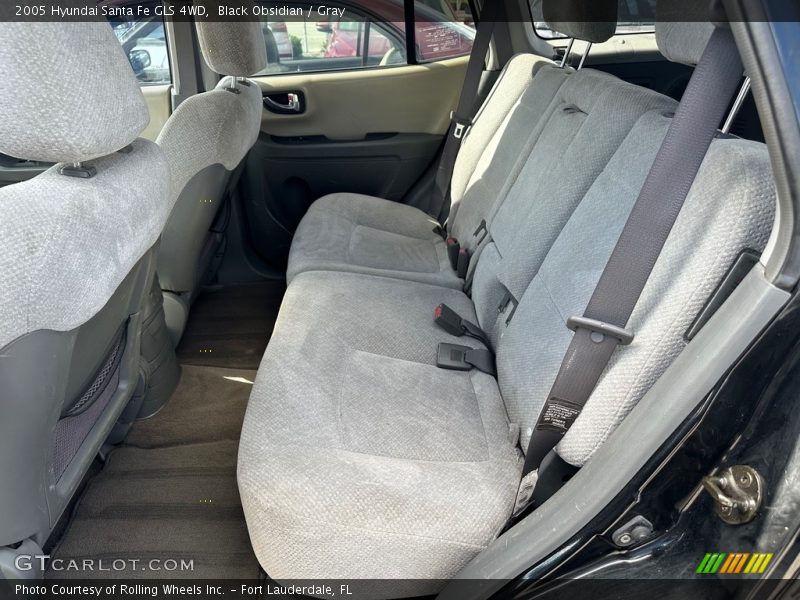 Black Obsidian / Gray 2005 Hyundai Santa Fe GLS 4WD