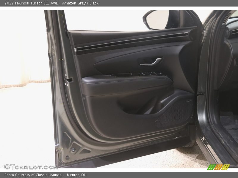 Amazon Gray / Black 2022 Hyundai Tucson SEL AWD