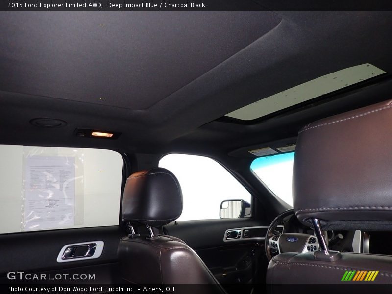 Deep Impact Blue / Charcoal Black 2015 Ford Explorer Limited 4WD