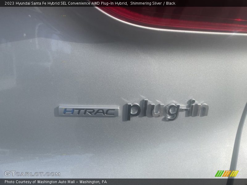 Shimmering Silver / Black 2023 Hyundai Santa Fe Hybrid SEL Convenience AWD Plug-In Hybrid