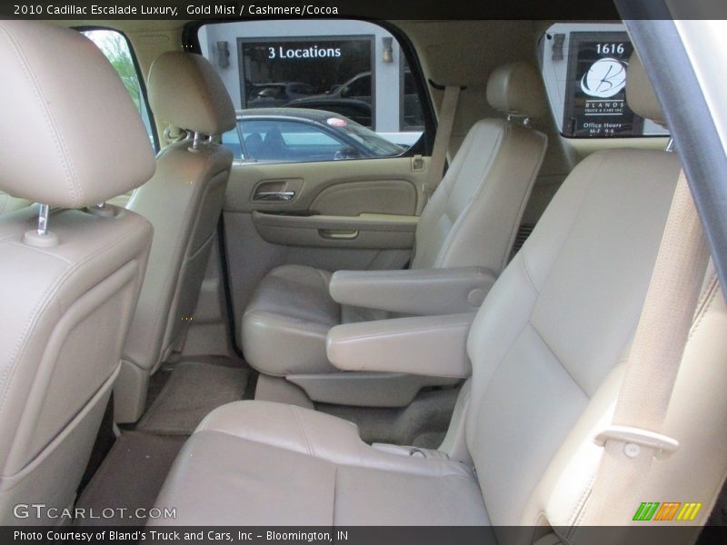 Gold Mist / Cashmere/Cocoa 2010 Cadillac Escalade Luxury