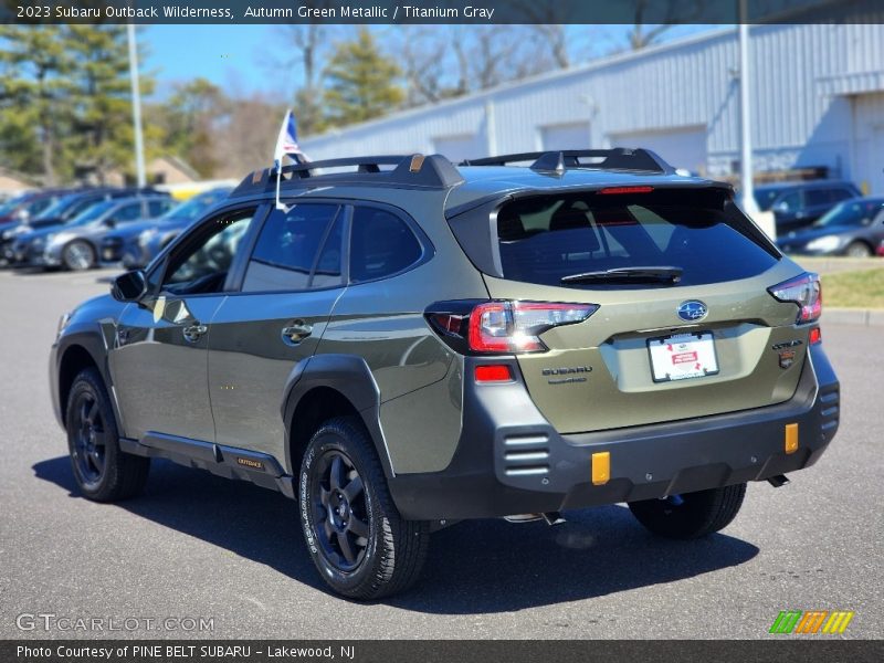 Autumn Green Metallic / Titanium Gray 2023 Subaru Outback Wilderness