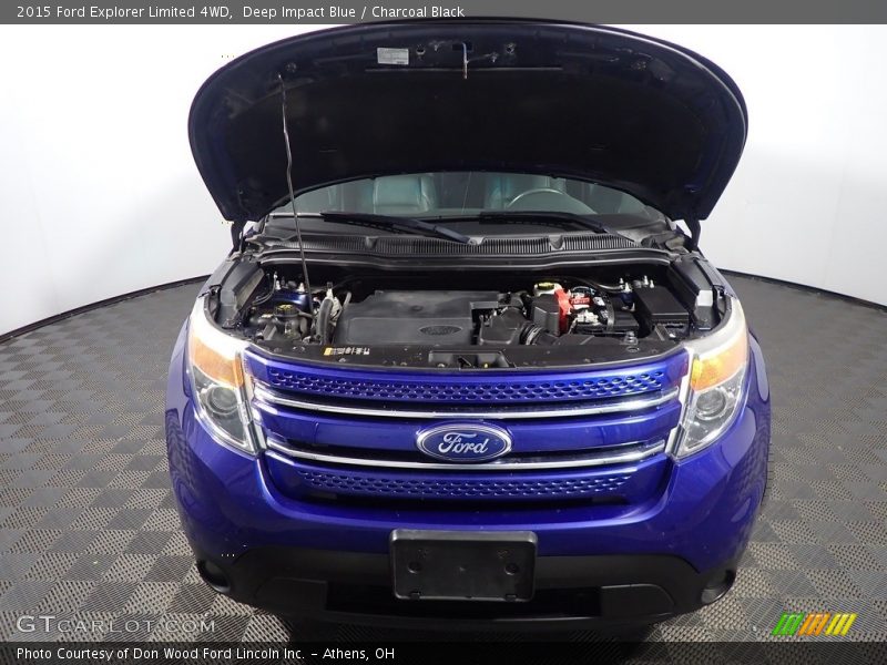 Deep Impact Blue / Charcoal Black 2015 Ford Explorer Limited 4WD
