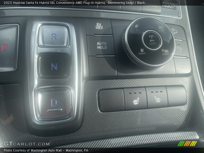 Shimmering Silver / Black 2023 Hyundai Santa Fe Hybrid SEL Convenience AWD Plug-In Hybrid