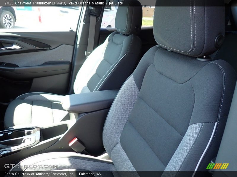 Vivid Orange Metallic / Jet Black 2023 Chevrolet TrailBlazer LT AWD