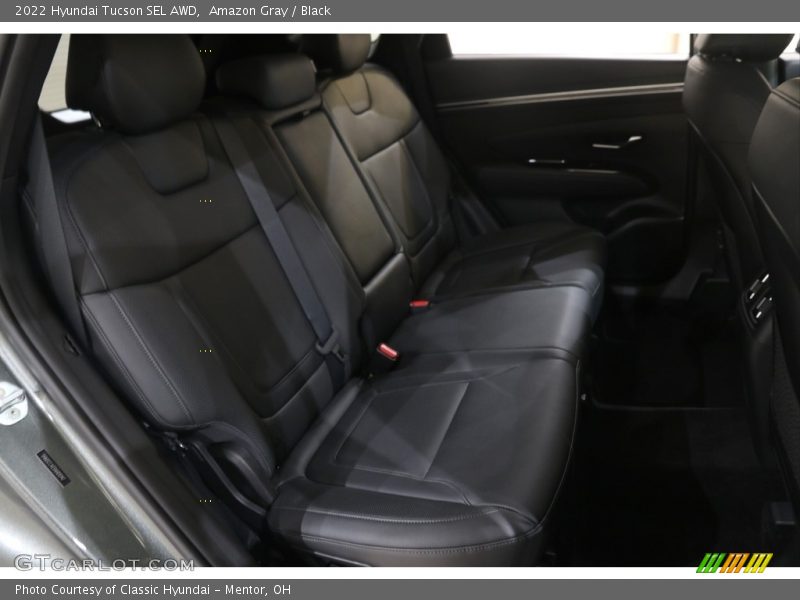 Amazon Gray / Black 2022 Hyundai Tucson SEL AWD