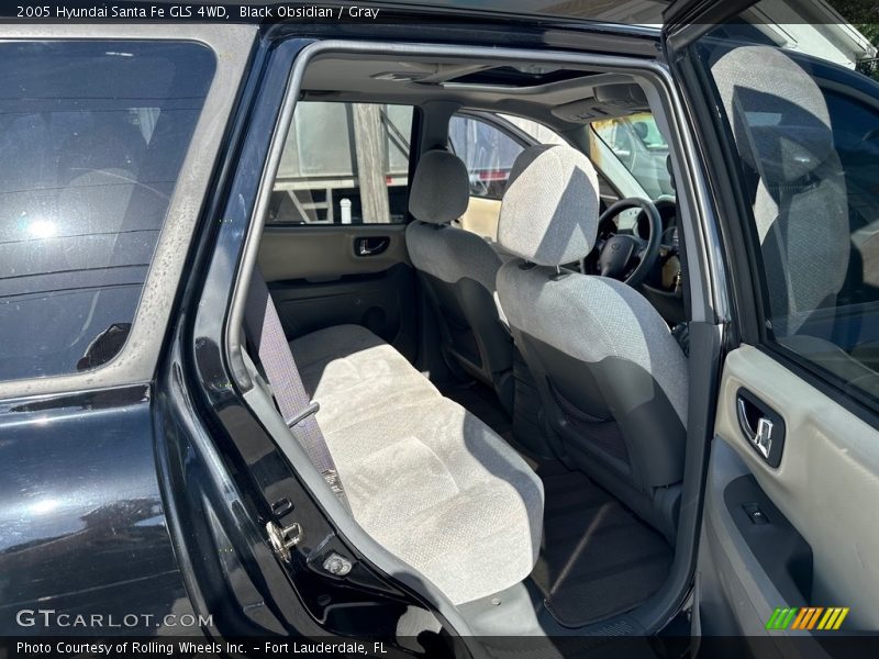 Black Obsidian / Gray 2005 Hyundai Santa Fe GLS 4WD