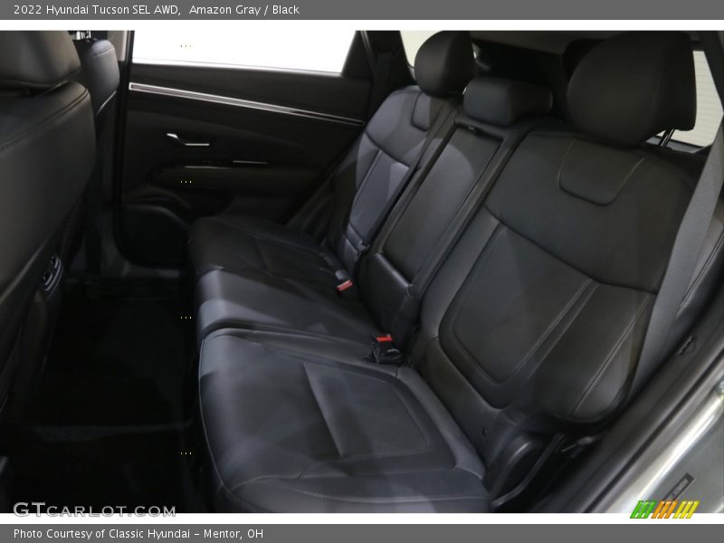 Amazon Gray / Black 2022 Hyundai Tucson SEL AWD