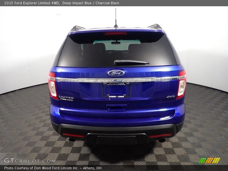 Deep Impact Blue / Charcoal Black 2015 Ford Explorer Limited 4WD
