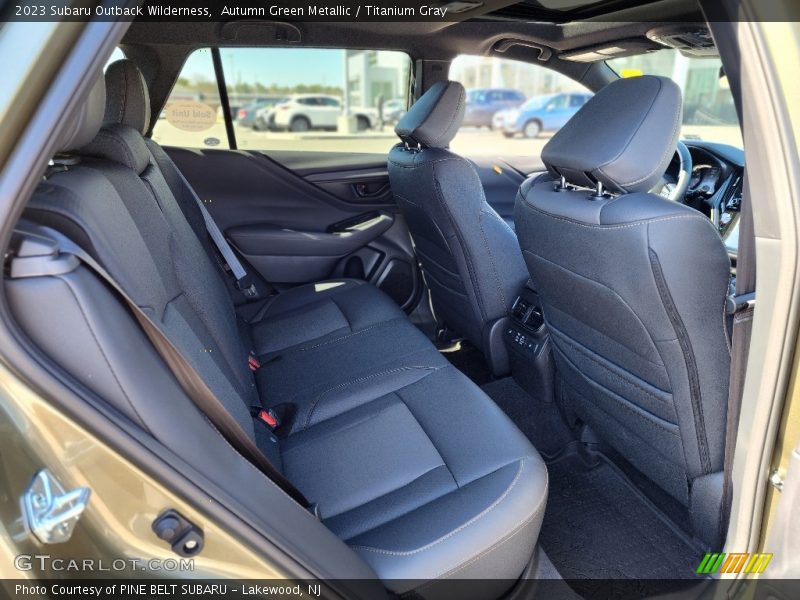 Autumn Green Metallic / Titanium Gray 2023 Subaru Outback Wilderness
