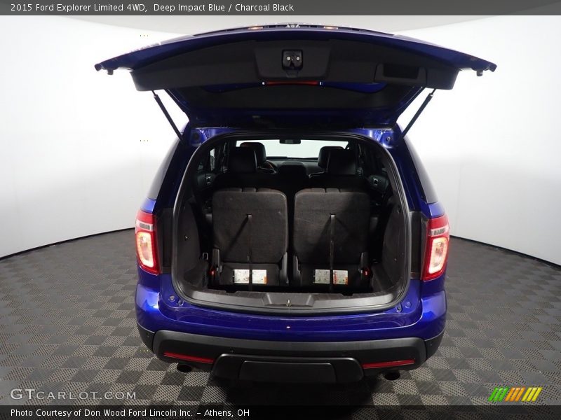 Deep Impact Blue / Charcoal Black 2015 Ford Explorer Limited 4WD