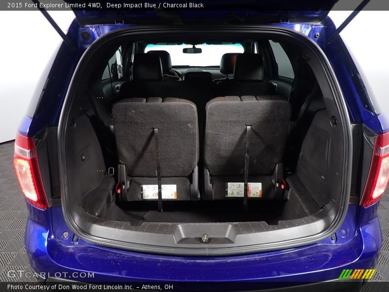 Deep Impact Blue / Charcoal Black 2015 Ford Explorer Limited 4WD
