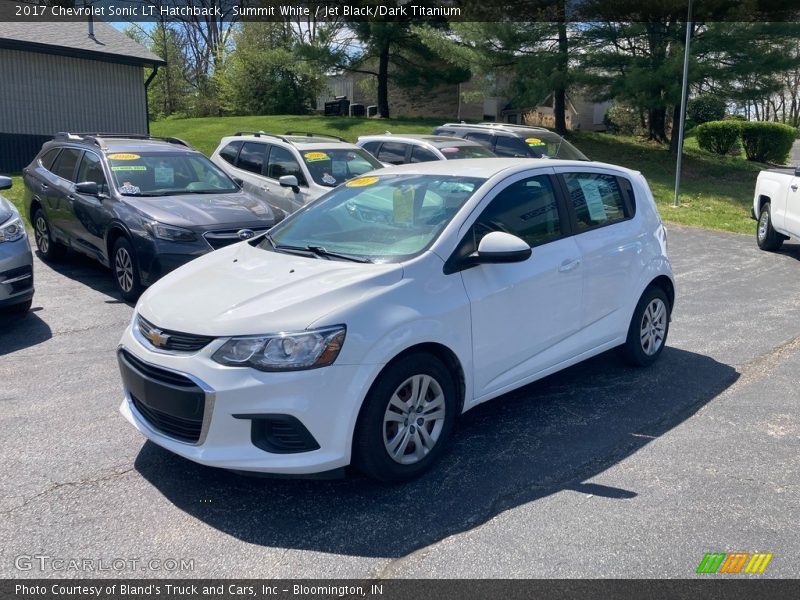 Front 3/4 View of 2017 Sonic LT Hatchback