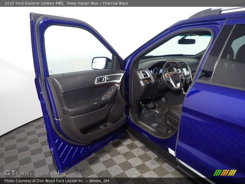 Deep Impact Blue / Charcoal Black 2015 Ford Explorer Limited 4WD