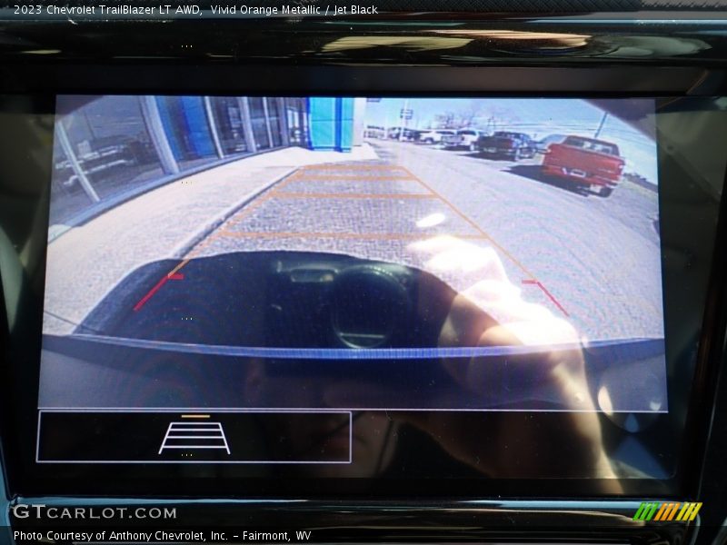 Vivid Orange Metallic / Jet Black 2023 Chevrolet TrailBlazer LT AWD