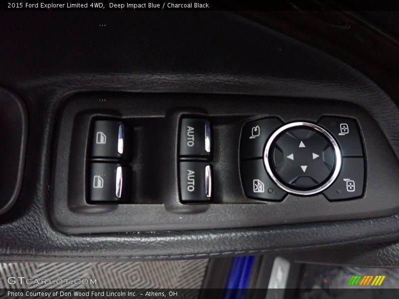 Deep Impact Blue / Charcoal Black 2015 Ford Explorer Limited 4WD