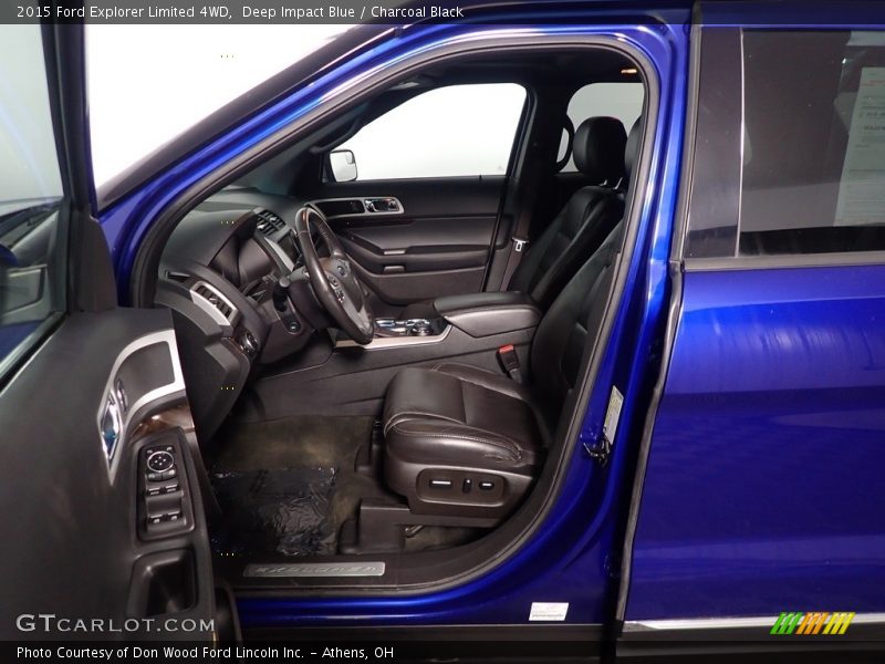 Deep Impact Blue / Charcoal Black 2015 Ford Explorer Limited 4WD