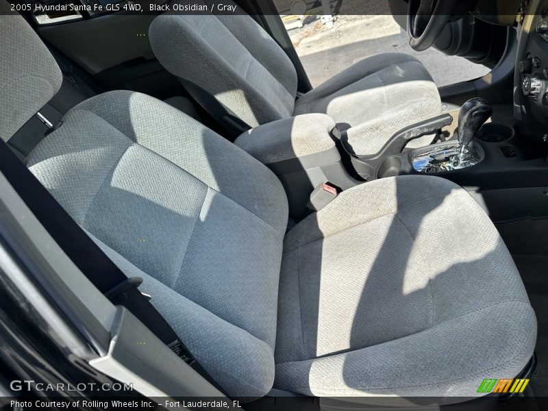 Black Obsidian / Gray 2005 Hyundai Santa Fe GLS 4WD