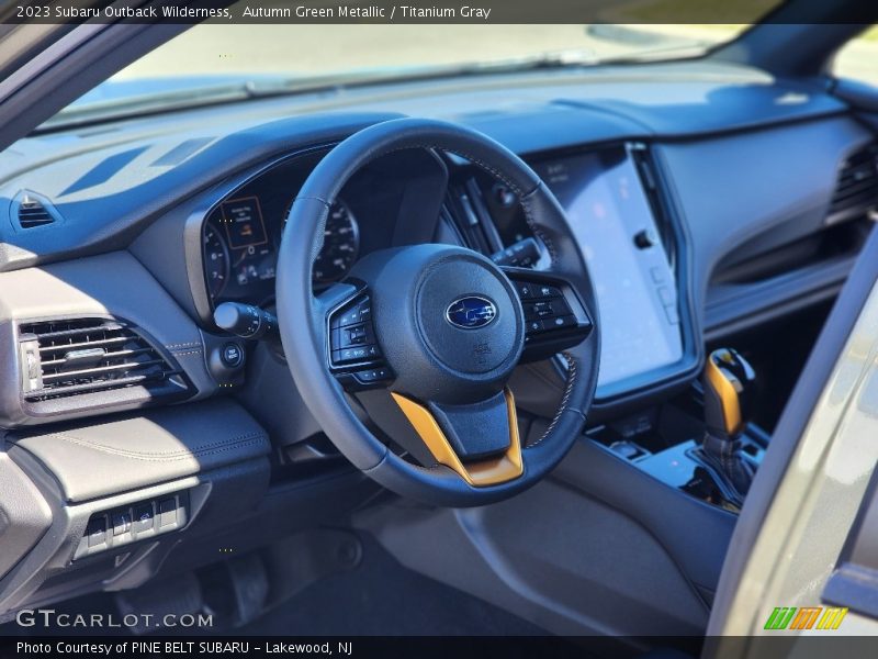 Autumn Green Metallic / Titanium Gray 2023 Subaru Outback Wilderness