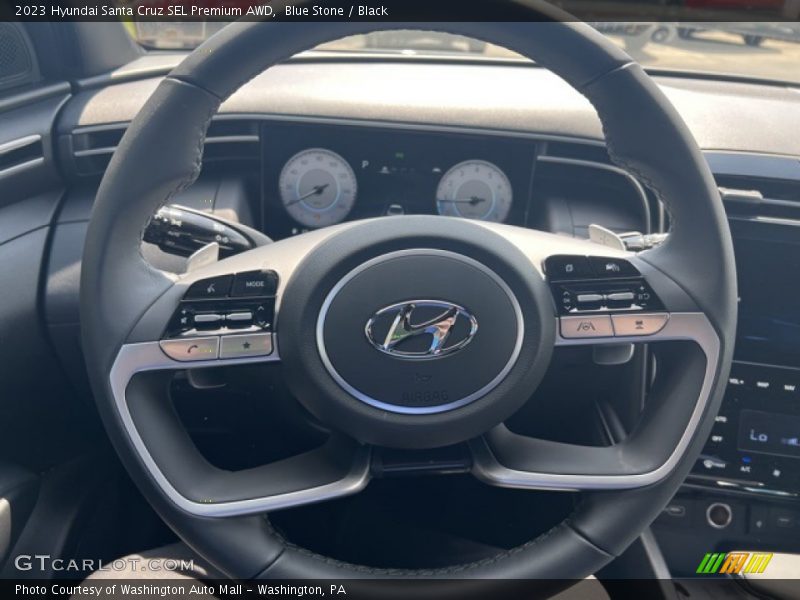 Blue Stone / Black 2023 Hyundai Santa Cruz SEL Premium AWD