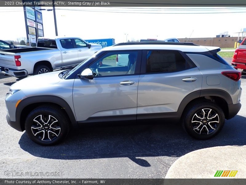 Sterling Gray / Jet Black 2023 Chevrolet TrailBlazer ACTIV