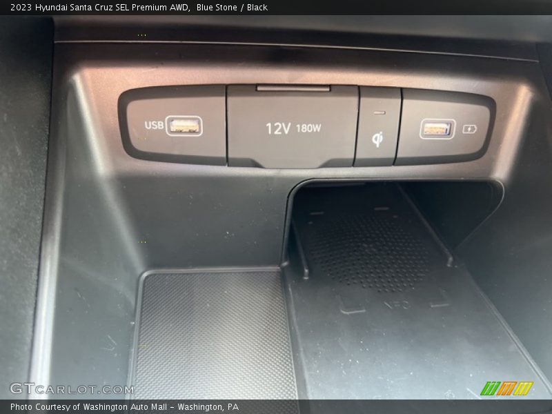 Blue Stone / Black 2023 Hyundai Santa Cruz SEL Premium AWD