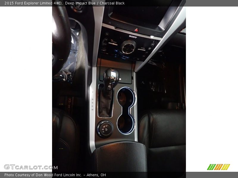 Deep Impact Blue / Charcoal Black 2015 Ford Explorer Limited 4WD