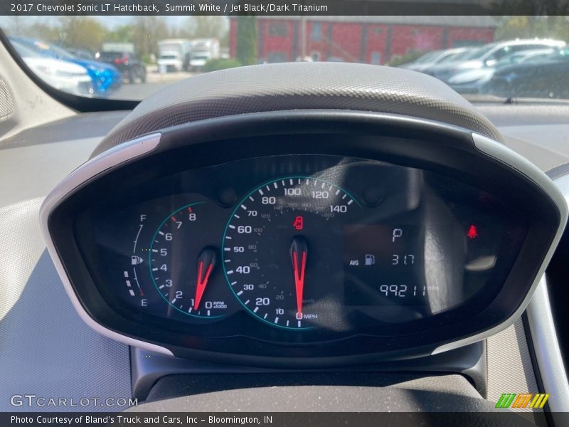 Summit White / Jet Black/Dark Titanium 2017 Chevrolet Sonic LT Hatchback