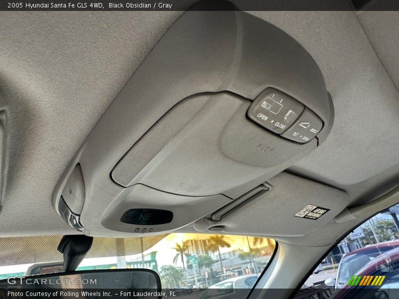 Black Obsidian / Gray 2005 Hyundai Santa Fe GLS 4WD