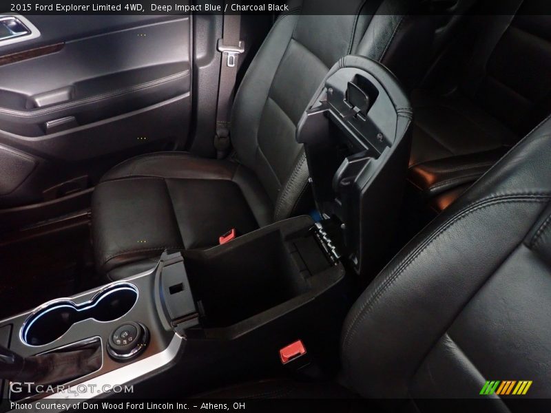 Deep Impact Blue / Charcoal Black 2015 Ford Explorer Limited 4WD
