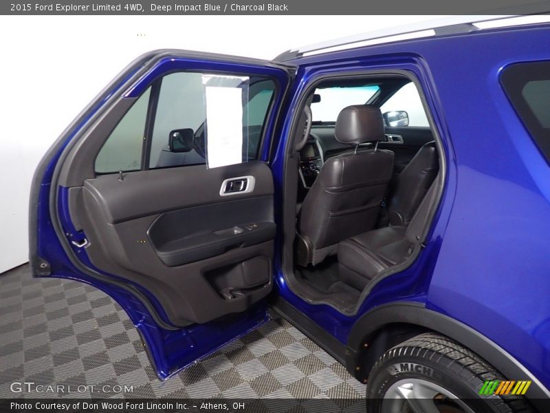 Deep Impact Blue / Charcoal Black 2015 Ford Explorer Limited 4WD