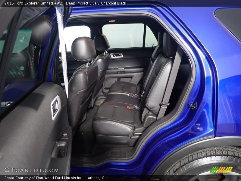 Deep Impact Blue / Charcoal Black 2015 Ford Explorer Limited 4WD