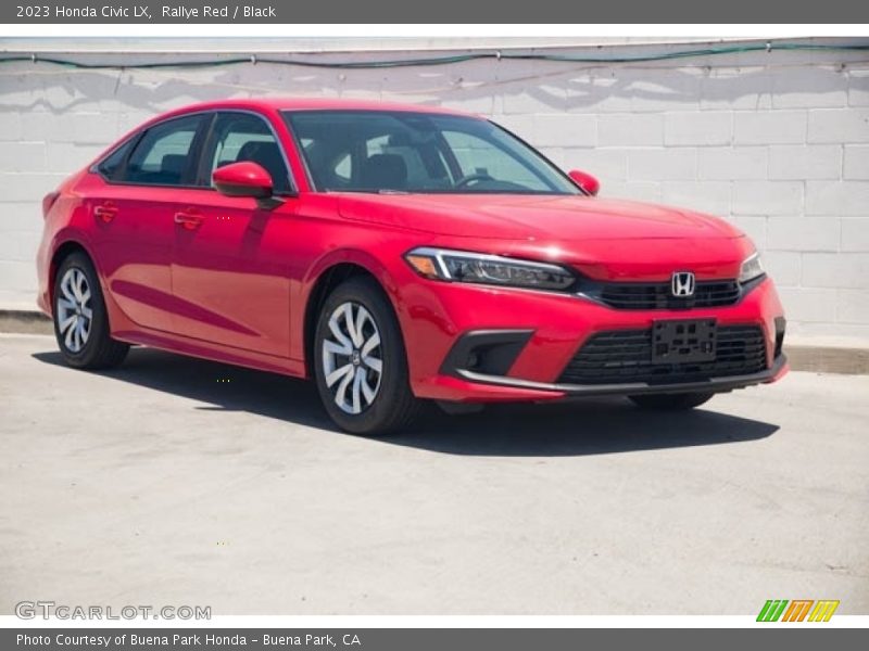 Front 3/4 View of 2023 Civic LX