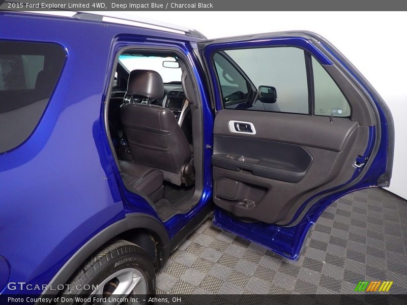 Deep Impact Blue / Charcoal Black 2015 Ford Explorer Limited 4WD