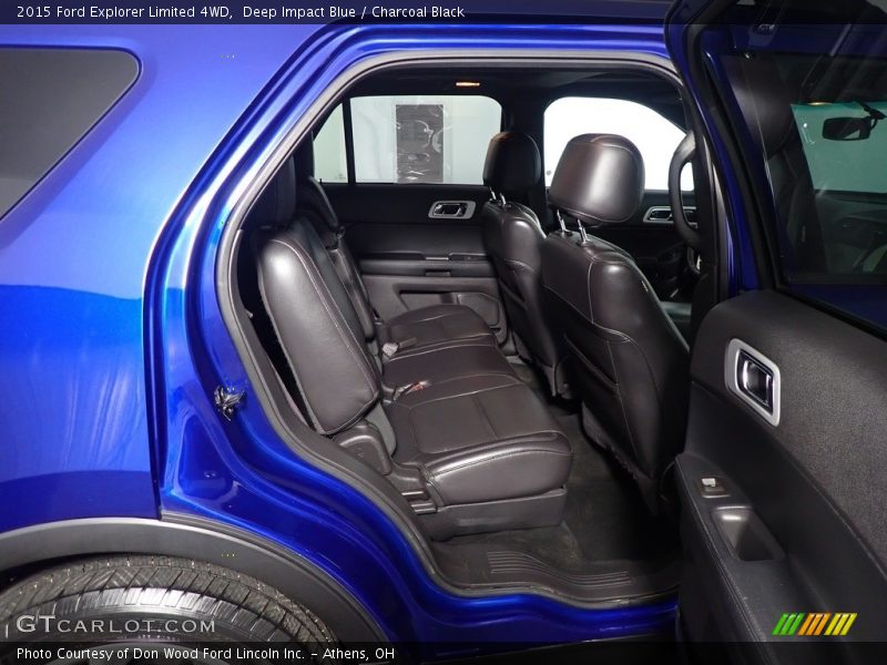 Deep Impact Blue / Charcoal Black 2015 Ford Explorer Limited 4WD