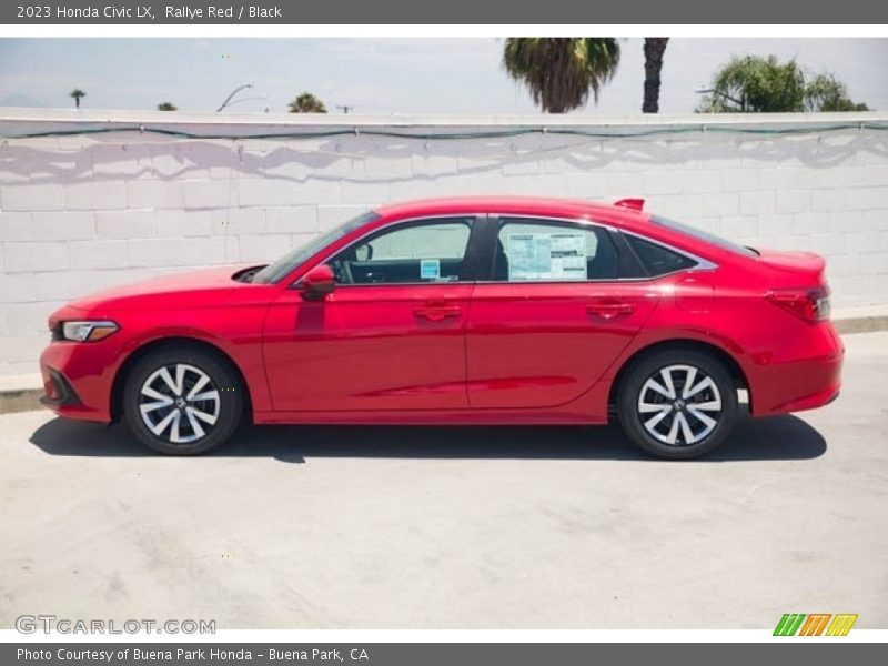  2023 Civic LX Rallye Red