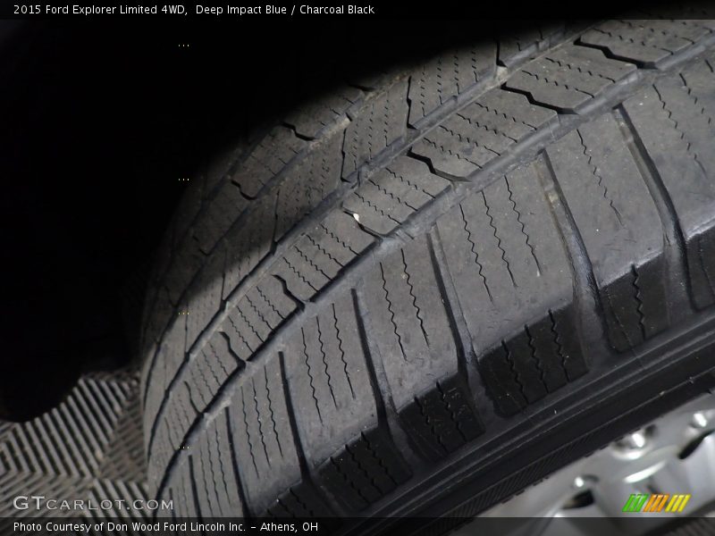 Deep Impact Blue / Charcoal Black 2015 Ford Explorer Limited 4WD